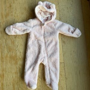 Carter's Soft Pink Fleece Bunting